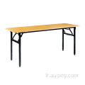 Table pliante en bois de style japonais